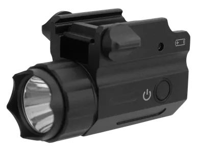 Tacfire 360 Lumen Pistol Flashlight Black