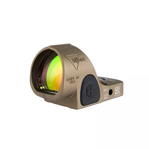 Trijicon SRO Sight Adjustable LED 5.0 MOA Red Dot – Coyote Brown Anodized
