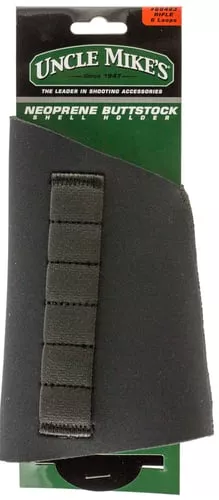 U/M RIFLE BTTSTCK SHELL HLDR NPRN BK