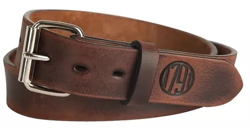 Uncle Mikes-leather(1791) BLTUM28/32DBR Gun BeltDark Brown Leather 28/32 1.50" Wide Buckle Closure