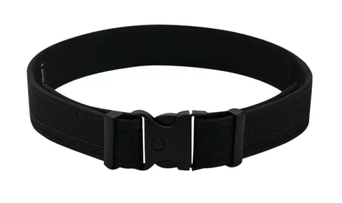 Uncle Mikes-leather(1791) BLTUM30/34MBL Gun BeltMatte Black Leather 30/34 1.50" Wide Buckle Closure
