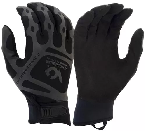 Venture Gear Tactical Compression Fit Training Gloves Black M