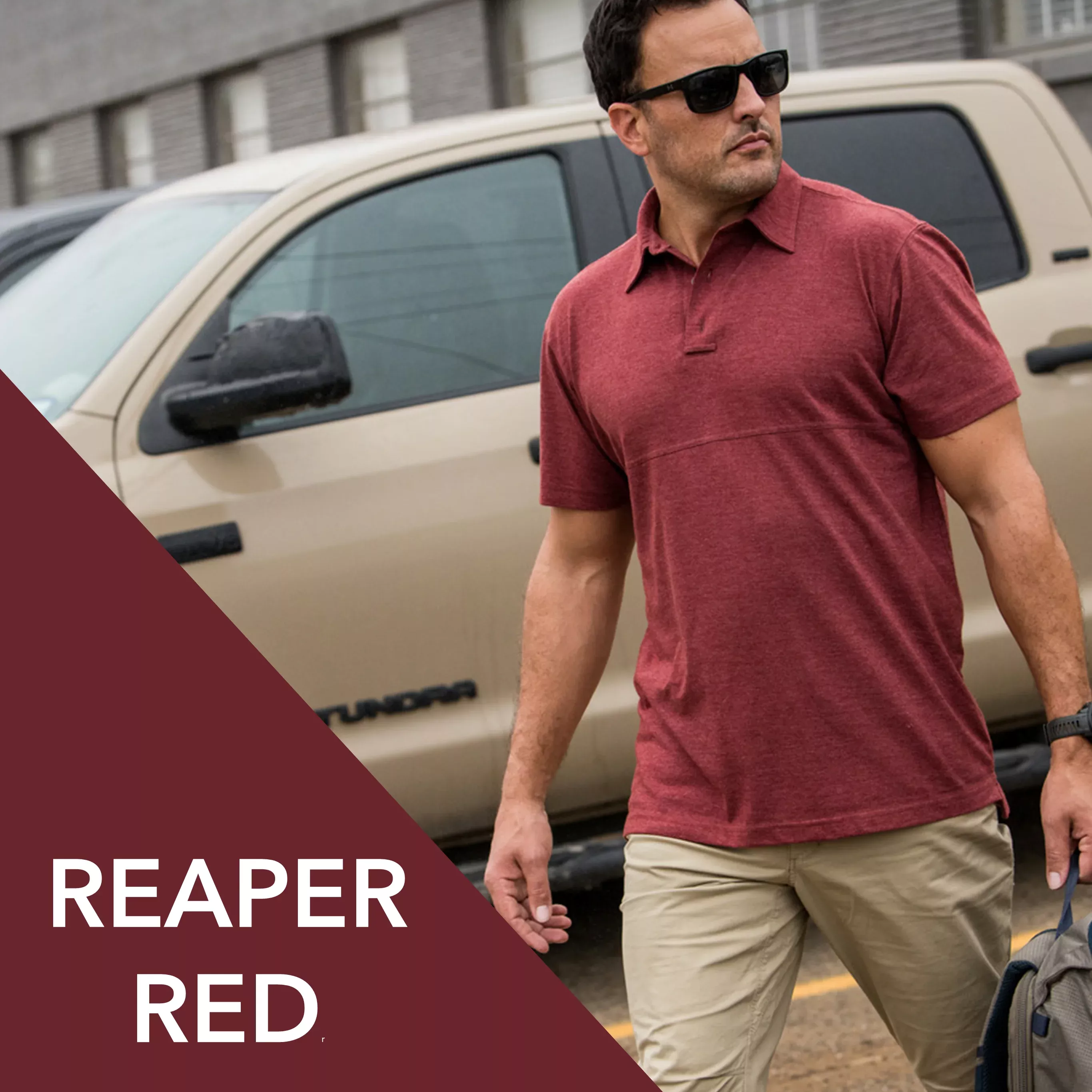 Vertx Assessor Polo | Reaper Red | VTX1451