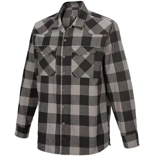 Vertx Canyon Valley Flannel – Marshland Grey Plaid