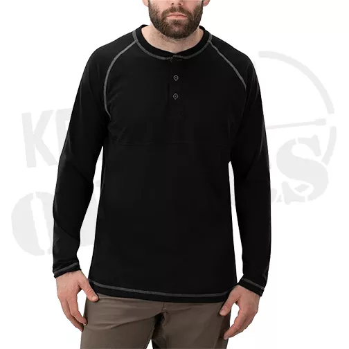 Vertx Weaponguard Action Henley – Black
