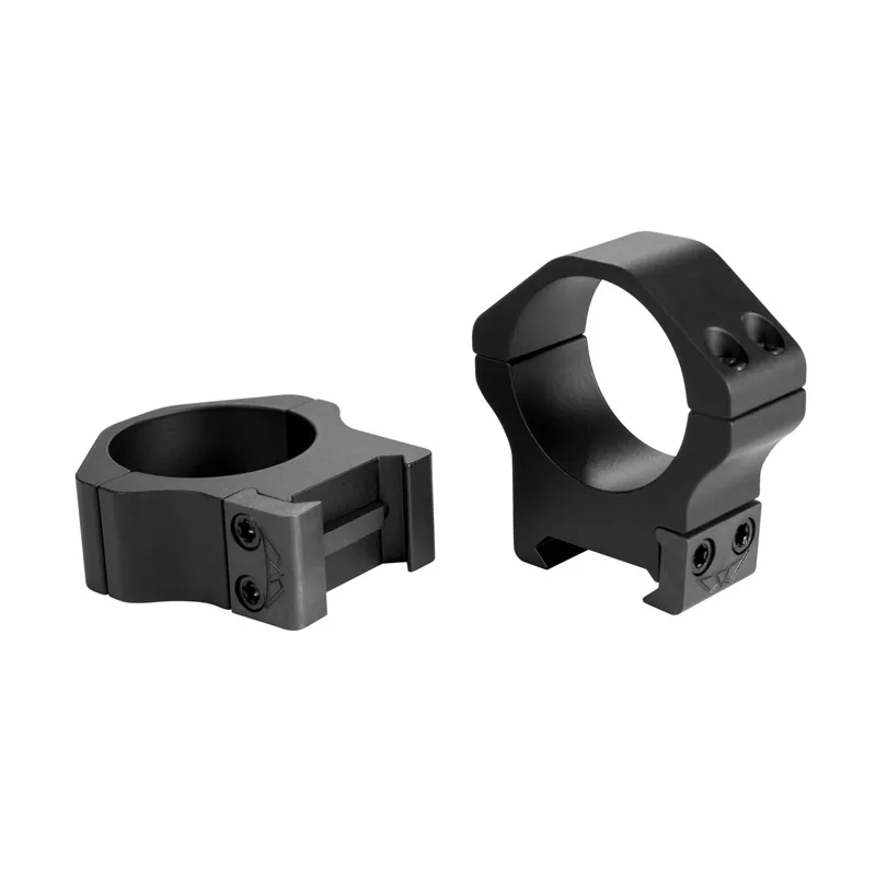 Warne 501M Maxima Horizontal Ring Set 1in Black - Medium