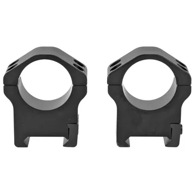 Warne Maxima Horizontal Fixed 1" Scope Rings Matte Black High