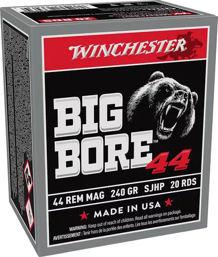 WIN BIG BORE 44MAG 240GR 20/200
