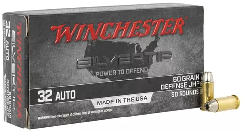WIN SILVERTIP 32AUTO 60GR JHP 50/500