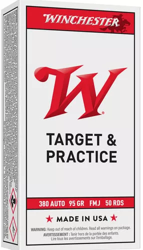 WIN USA 380ACP 95GR FMJ 50/500