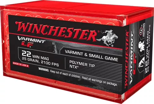 WIN VARMINT LF 22WMR 25GR NTX 50/