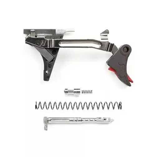Zev Pro Curved Ultimate Trigger Kit for Glock Gen 1-4 – Red
