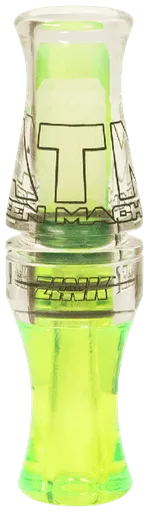 Zink ATM Green Machine Double Reed Polycarbonate Duck Call Lemon Drop