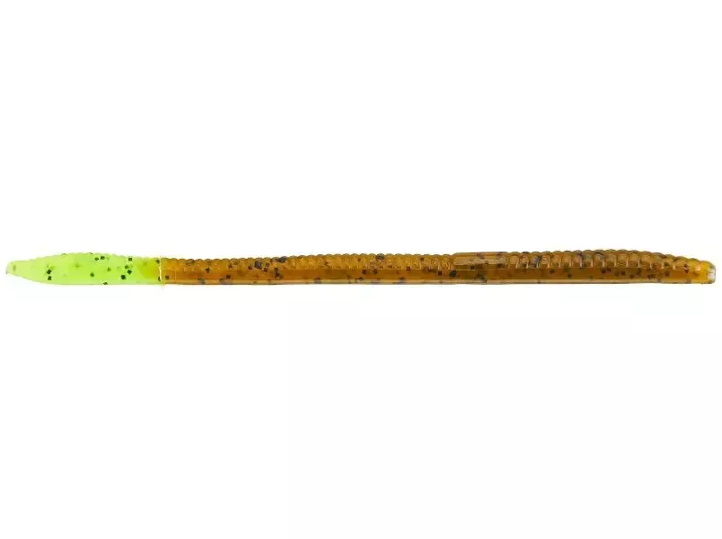 Zoom Trick Worm - Green Pumpkin Chartreuse