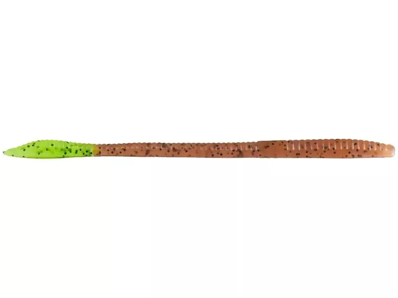 Zoom Trick Worm - Pumpkin Chartreuse
